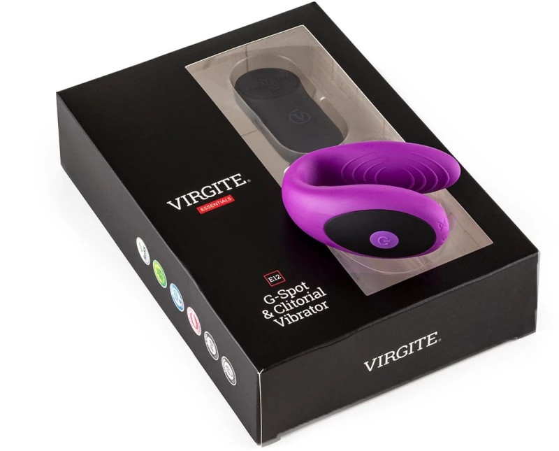 G-SPOT & CLITORIAL VIBRATOR E12 PURPLE