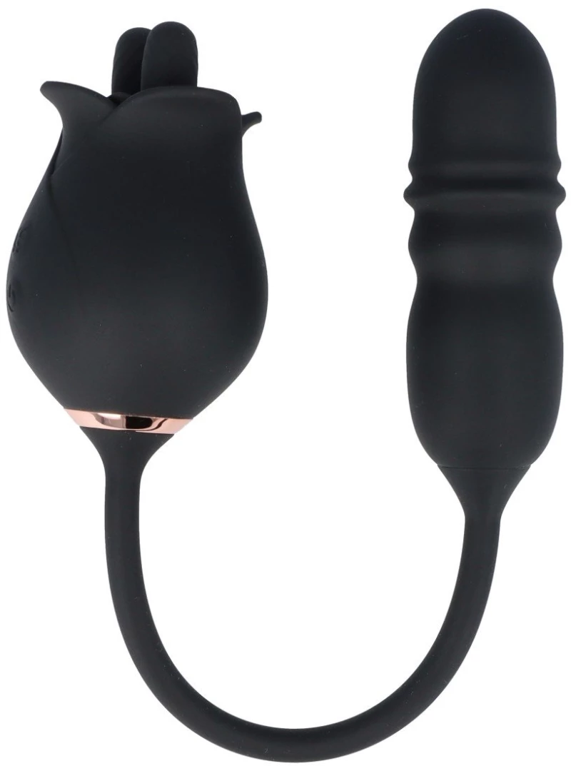 VIRGITE QIOT CLITORIAL STIMULATOR -THRUSTING BULLET