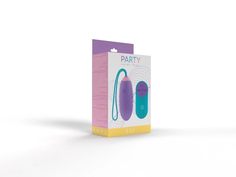 EGY PURPLE VIBRATING VAGINAL EGG