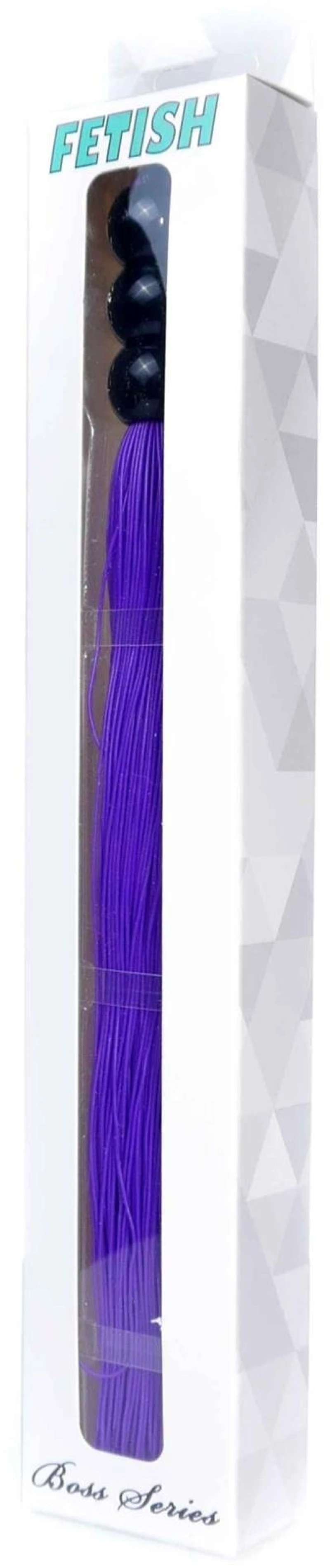 Μαστίγιο Σιλικόνης Μωβ 25 cm