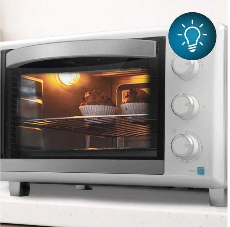 Ηλεκτρικό Φουρνάκι Cecotec Bake & Toast 2300 White CEC-03812