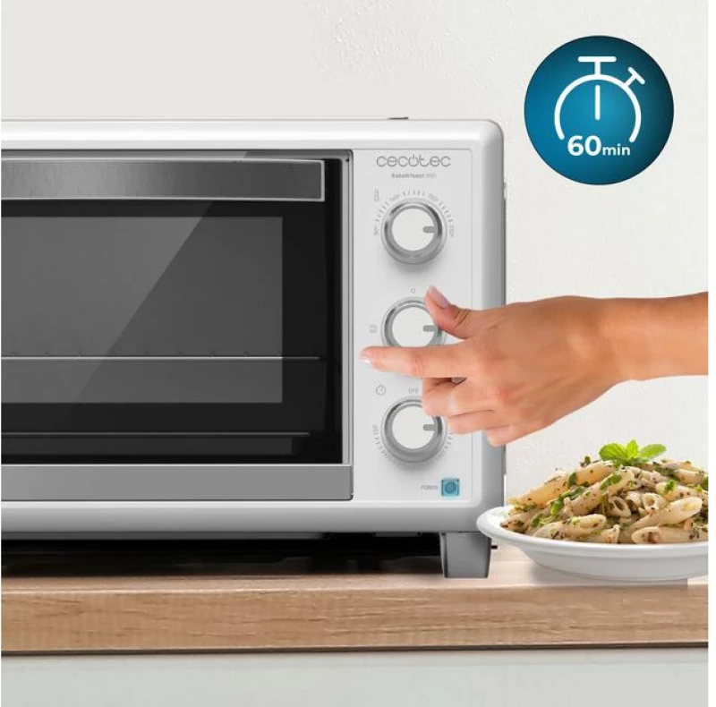 Ηλεκτρικό Φουρνάκι Cecotec Bake & Toast 2300 White CEC-03812