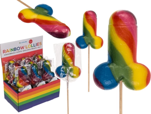 Rainbow lollipop Pride