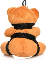 BOUND TEDDY BEAR KEYCHAIN