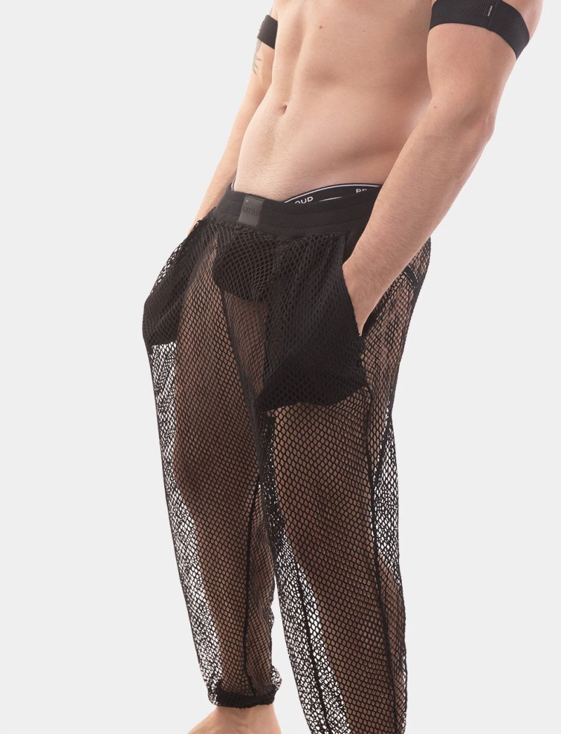 Barcode Berlin MESH HIP HOP PANTS PEGGO