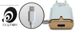 Loophole Ac Adapter Lightning Gold