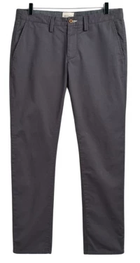 ΠΑΝΤΕΛΟΝΙ GANT Slim Fit Twill Chinos 3372-65579701, Χρώμα GREY