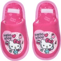 Παντόφλες "Hello kitty" φούξια (Φούξια)