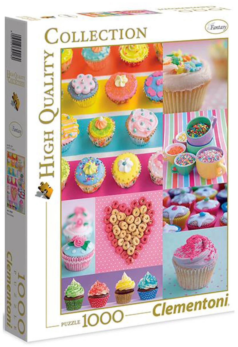 CLEMENTONI ΠΑΖΛ HIGH QUALITY COLLECTION ΓΛΥΚΑ DONUTS 1000 ΤΜΧ (#1220-39419)