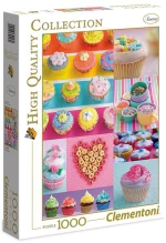 CLEMENTONI ΠΑΖΛ HIGH QUALITY COLLECTION ΓΛΥΚΑ DONUTS 1000 ΤΜΧ (#1220-39419)