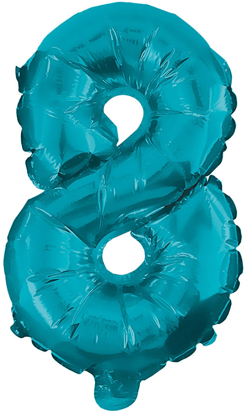 ΜΠΑΛΟΝΙ ΜΠΛΕ FOIL 32 cm No 8 (#91227)