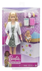 ΚΟΥΚΛΑ BARBIE ΓΙΑΤΡΟΣ ΓΙΑ ΜΩΡΑΚΙ (#GVK03)