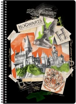 ΤΕΤΡΑΔΙΟ ΣΠΙΡΑΛ 2 ΘΕΜΑΤΑ 17Χ25 εκ. HARRY POTTER - 2 ΣΧΕΔΙΑ (#22452)