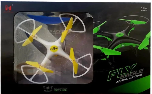 RC DRONE ΜΕ ΚΑΜΕΡΑ 0.3 MPL USB 2.4GHz - ΛΕΥΚΟ ΚΙΤΡΙΝΟ (#LH-X31HWF)