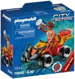 PLAYMOBIL CITY ACTION ΝΑΥΑΓΟΣΩΣΤΗΣ ΜΕ ΓΟΥΡΟΥΝΑ 4Χ4 (#71040)