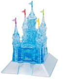 CRYSTAL PUZZLES 3D ΠΑΖΛ 125 τεμ. ΜΕΓΑΛΟ ΚΑΣΤΡΟ ΜΠΛΕ (#91115)