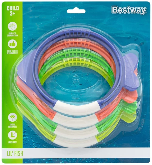BESTWAY ΠΑΙΧΝΙΔΙ ΠΙΣΙΝΑΣ ΨΑΡΑΚΙΑ (#26009)