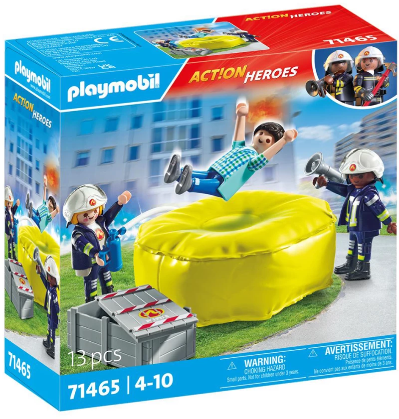 PLAYMOBIL CITY ACTION ΠΥΡΟΣΒΕΣΤΕΣ ΜΕ ΣΤΡΩΜΑ ΔΙΑΣΩΣΗΣ (#71465)