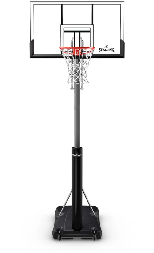 SPALDING ΦΟΡΗΤΗ ΜΠΑΣΚΕΤΑ SILVER PORTABLE 52'' (#6A1761CN)