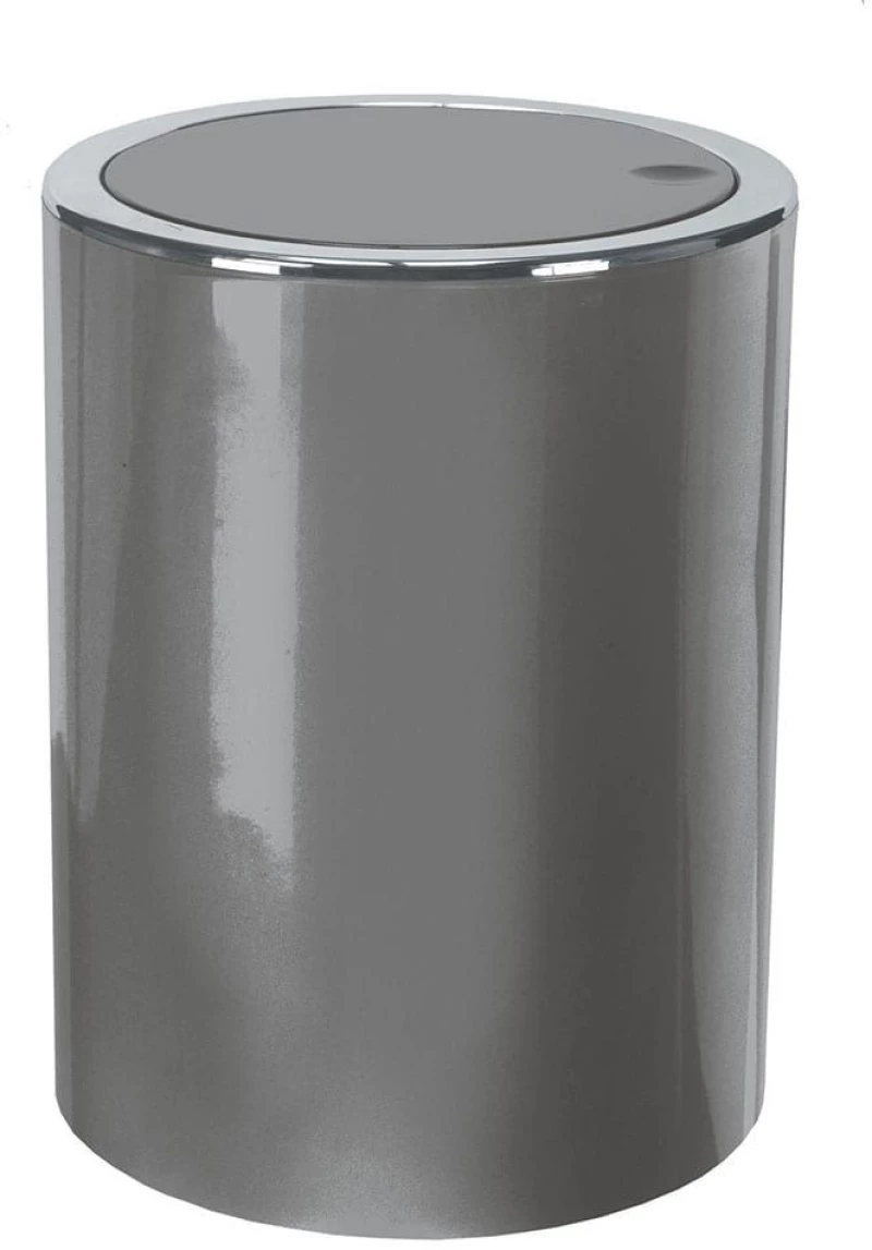 Δοχείο Απορριμμάτων Clap 5829 Bin 5lt Platinum Kleine Wolke Πλαστικό
