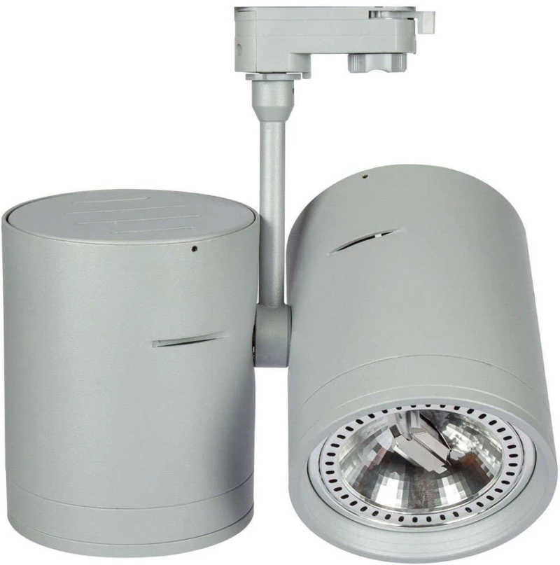 Σποτ Ράγας Διπλό VK/04053TR/2/G/S 25cm 2xGU10 50W Grey VKLed