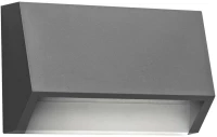 Φωτιστικό Τοίχου VK/02018/AN/D 16x7x3,3cm Led 320Lm 3W 6000K IP65 Anthracite VKLed