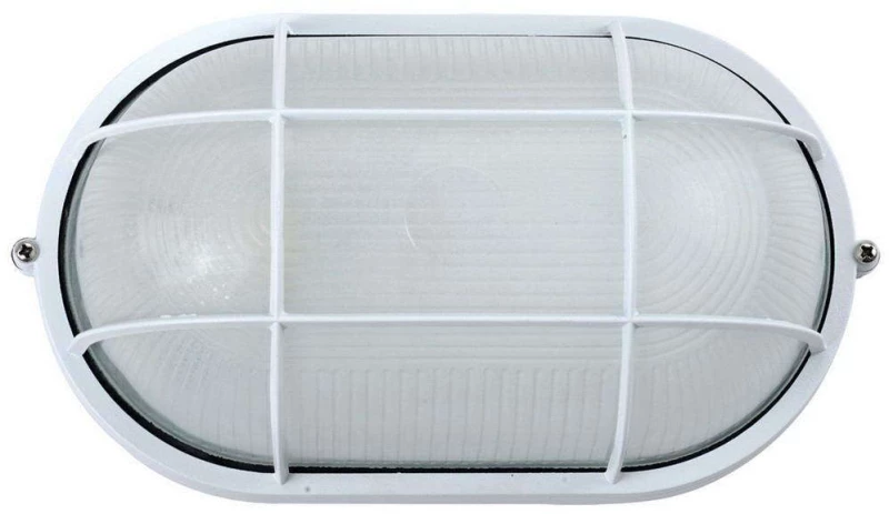 Φωτιστικό Τοίχου VK/01002/W 28,3x14x16,2cm E27 60W IP44 White VKLed