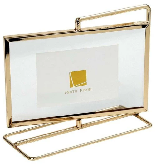 Κορνίζα Landscape Περιστρεφόμενη 2 Όψεων FAM564 10x15cm Gold Espiel Μέταλλο