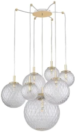 Φωτιστικό Οροφής Cadix 4608 7xG9 6W 200x150cm Gold TK Lighting