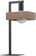 Φωτιστικό Επιτραπέζιο Robin 50251 25x15x45cm 1xE27 60W Black-Brown Sigma Lighting