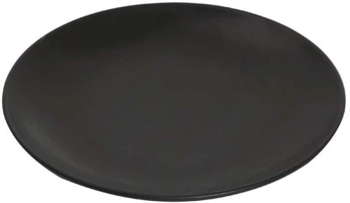 Πιάτο Ρηχό Terra Matt TLM160K6 Φ21cm Black Espiel Πορσελάνη