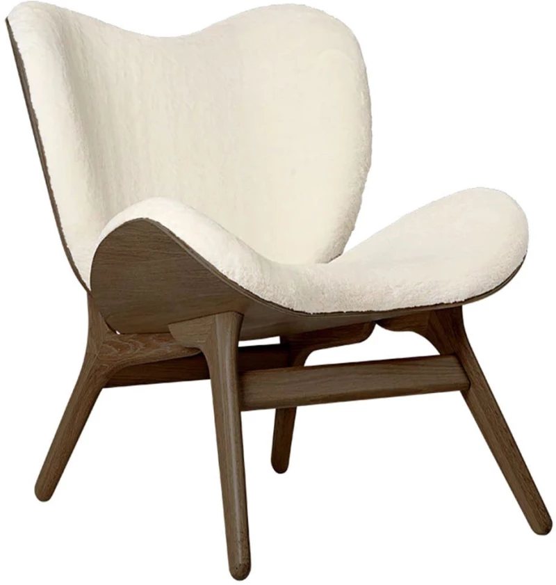 Πολυθρόνα A Conversation Piece Teddy Bear 5700C5501-7 70x83x83cm Dark Oak-White Umage