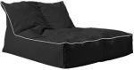 Πουφ Duojoy Διθέσιο Black 150Χ160