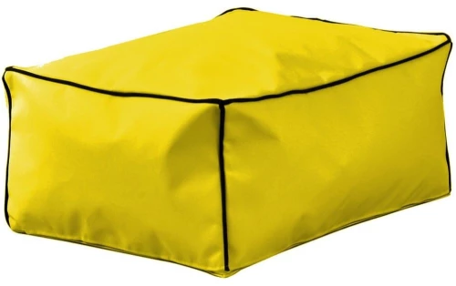 Πουφ Σκαμπό Cube Yellow 70X50