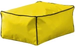 Πουφ Σκαμπό Cube Yellow 70X50