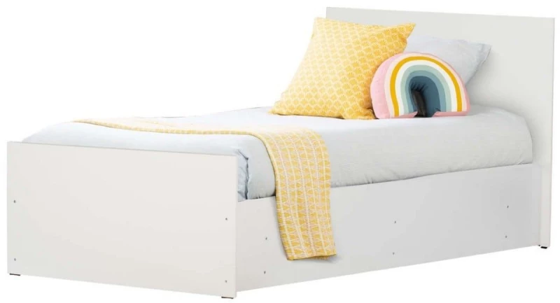 Κρεβάτι Adler HM2433.03 Για Μονό Στρώμα 90x200cm White Μονό