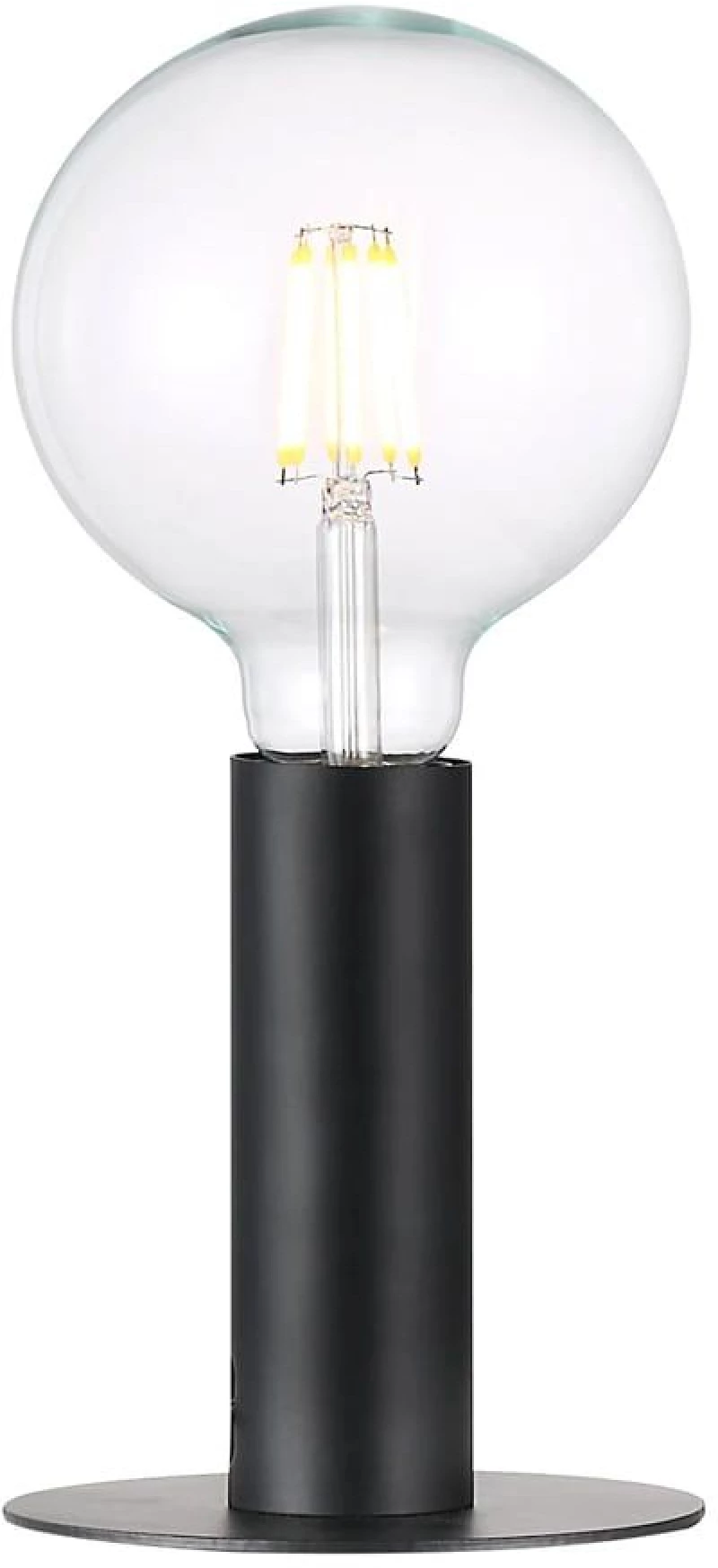 Επιτραπέζιο Φωτιστικό Dean 46605003 E27 60W 13x15cm Black Nordlux