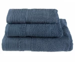 Πετσέτα 972 Navy Blue Astron Σώματος 80x150cm 100% Βαμβάκι