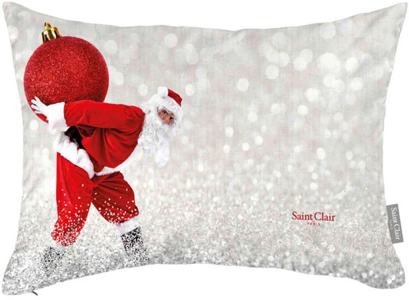 Μαξιλάρι Διακοσμητικό Christmas 4010 Με Γέμιση Saint Clair 30Χ45 30x45cm