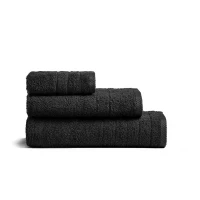 Πετσέτα Fresca Black Melinen Σώματος 70x140cm 100% Βαμβάκι