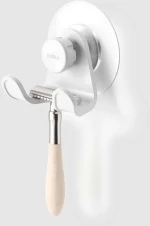 Άγκιστρο Μπάνιου Διπλό Flex 1021302-660 6x7,5x6cm White Umbra Πλαστικό
