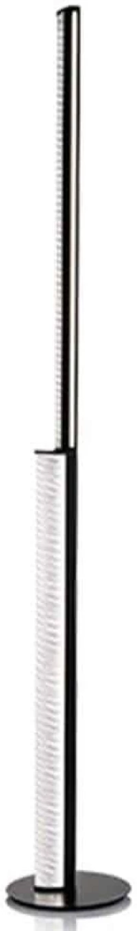 Φωτιστικό Δαπέδου Modula Twisted Plisse 10x10x194cm Dim Led 7542lm 70W 3000K Black Slamp