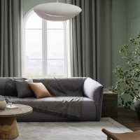 Ριχτάρι Storm 362/14 Oil Black Gofis Home Τριθέσιο 180x310cm Πολυέστερ