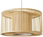 Φωτιστικό Οροφής Boho Coconut 01935 Φ40x20cm 1xE27 Beige GloboStar
