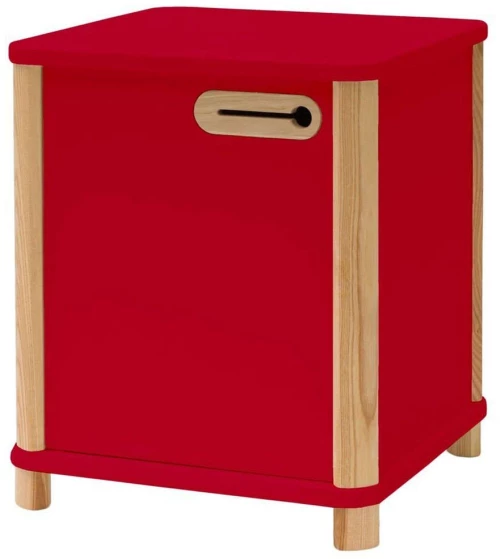 Κομοδίνο Ashme ASHMEBST12 42x42x48cm Red