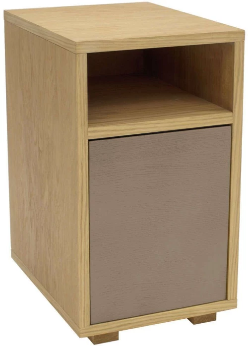 Κομοδίνο Slim SLIMBST7 30x40x52,5cm Clay