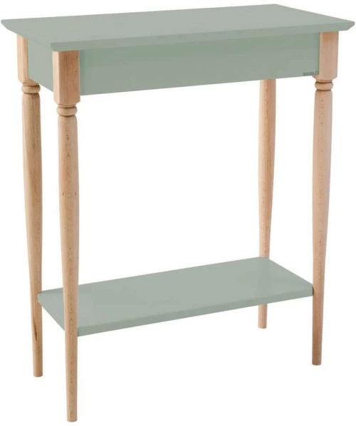 Κονσόλα Mamo S MAMOCSBE17 65x35x74cm Sage Green-Beech Mdf,Ξύλο