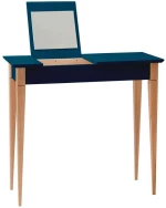 Τουαλέτα Με Καθρέπτη Mimo S MIMOTSBE14 65x35x74cm Petrol Blue-Beech