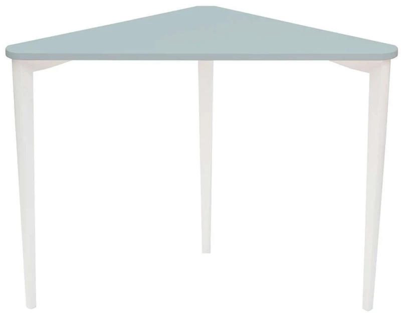 Γραφείο Γωνιακό Naja NAJAOWH8 114x85x75cm Pearl Grey-White