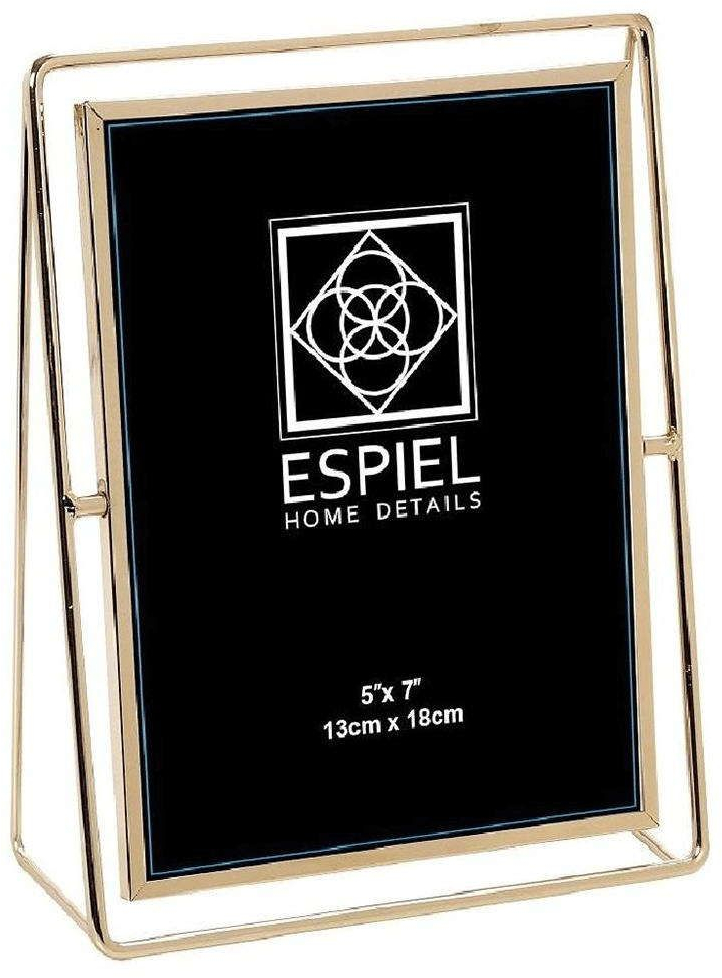 Κορνίζα FAM304 15x20cm Gold Espiel Μέταλλο